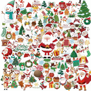 🎄Christmas Stickers | 320 PCS Christmas Stickers for Kids and Teens,Vinyl Stickers for Students Stocking Stuffers Christmas Party Favors,Christmas Crafts for Kids [Kids Christmas Gifts]
